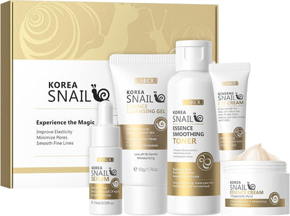 Snail and Ginseng Skincare Set Open View